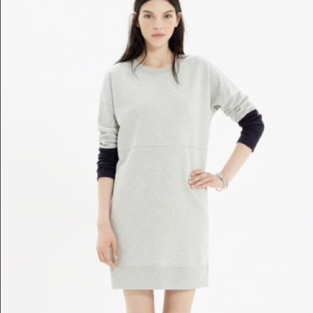 Madewell Jumpstart Sweatshirt Dress